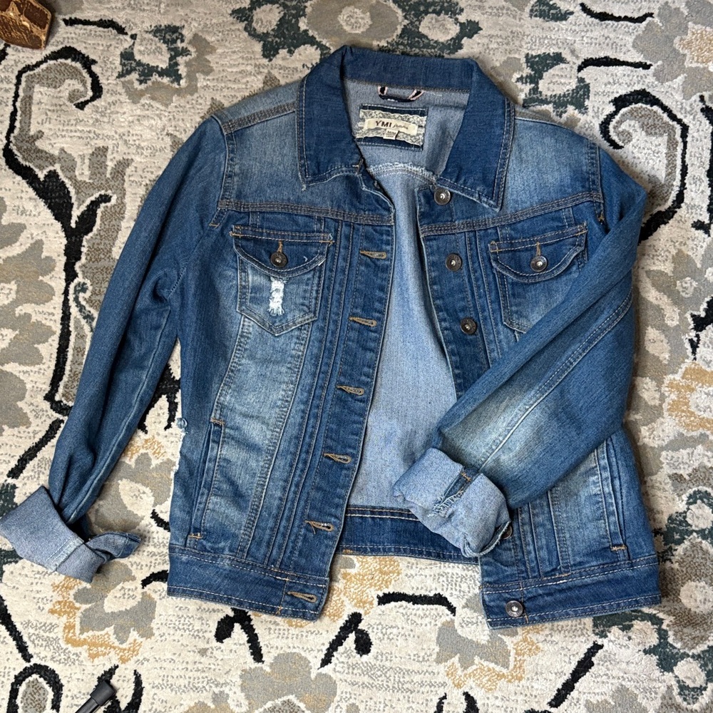 Classic Blue Denim Jacket Medium